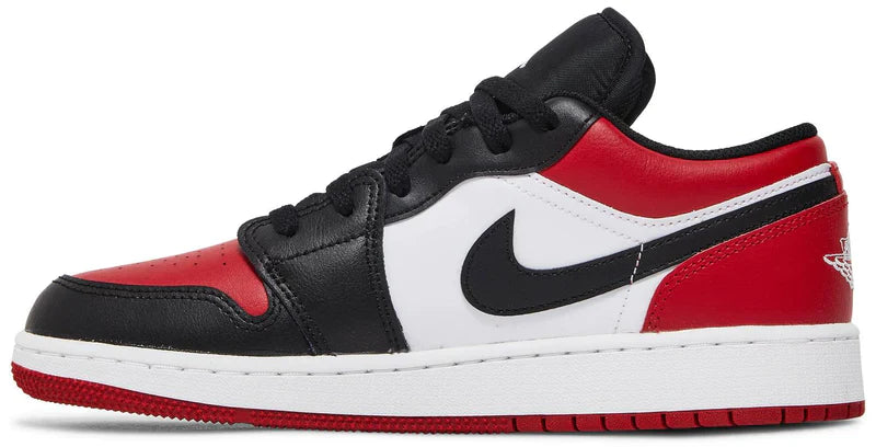 Air Jordan 1 Low Bred Toe (GS)